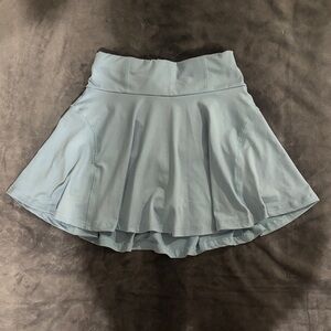 SHEIN Light Blue Skater Skirt